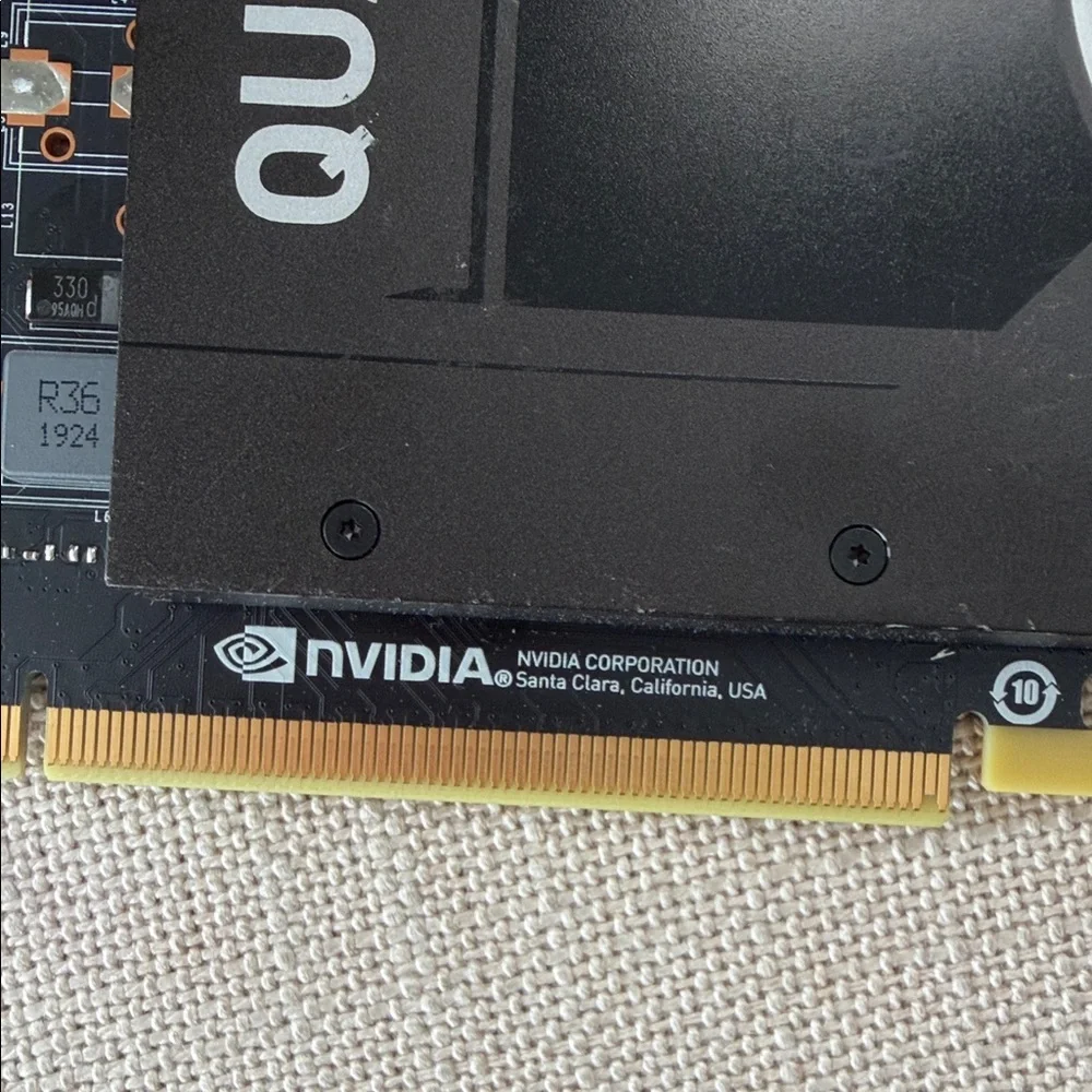 NVIDIA Quadro Black Workstation Graphics Card